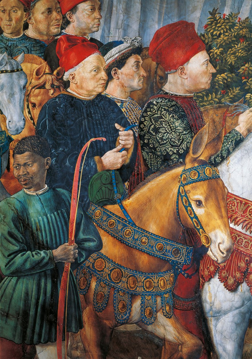 Cosimo il Vecchio (dettaglio) da Benozzo di Lese di Sandro Gozzoli