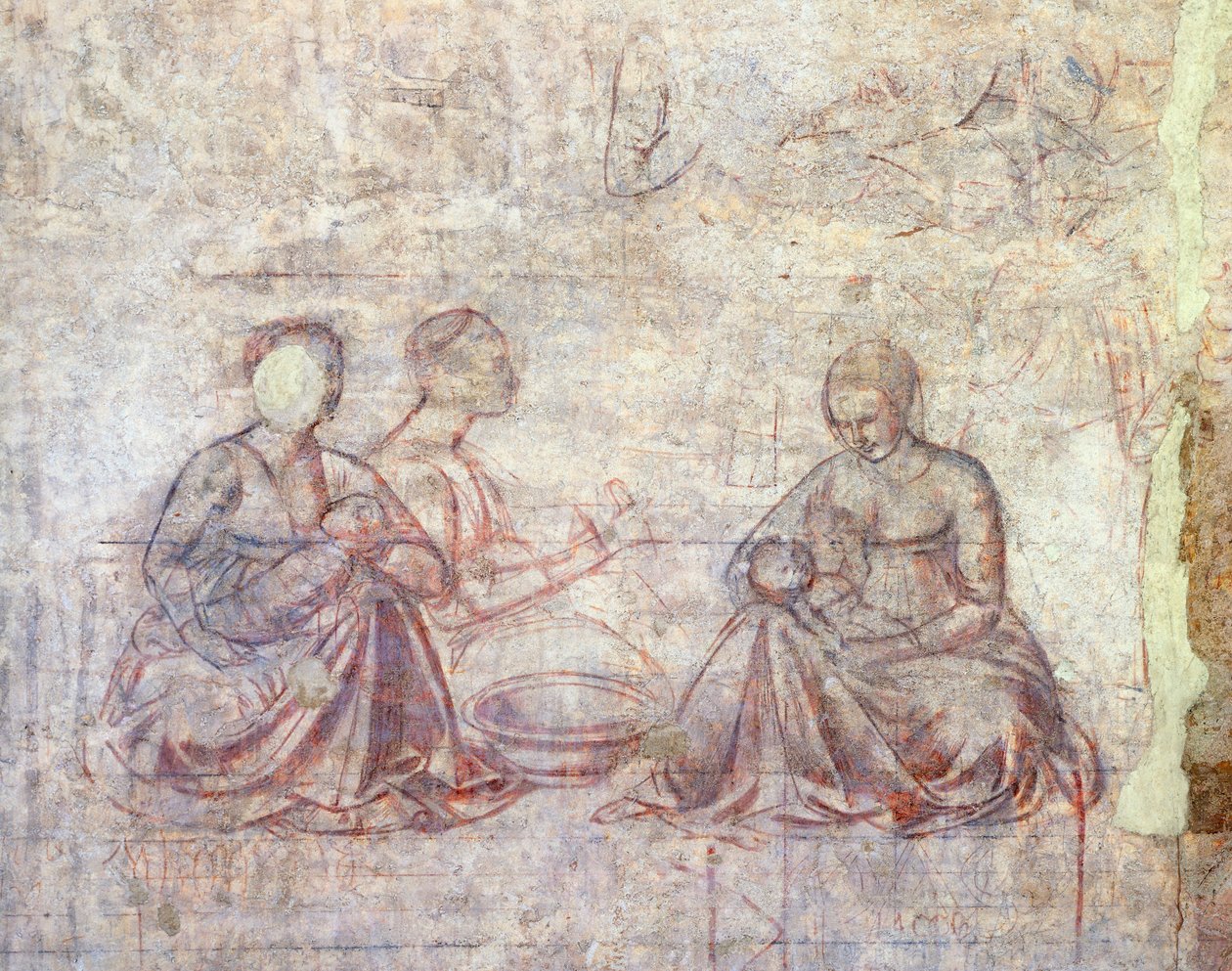 Storie di Giacobbe ed Esaù (dettaglio) da Benozzo di Lese di Sandro Gozzoli