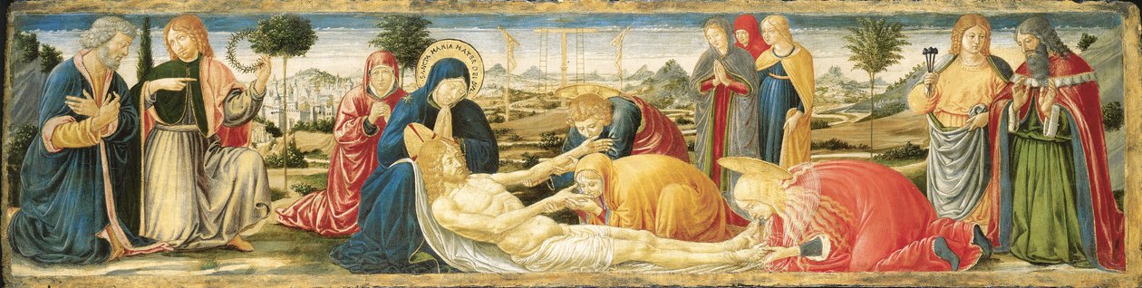 Compianto sul Cristo morto da Benozzo di Lese di Sandro Gozzoli