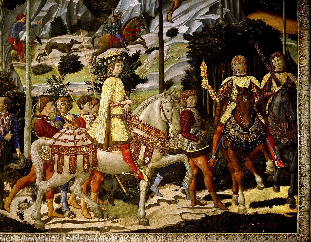 Il viaggio dei Re Magi da Benozzo di Lese di Sandro Gozzoli