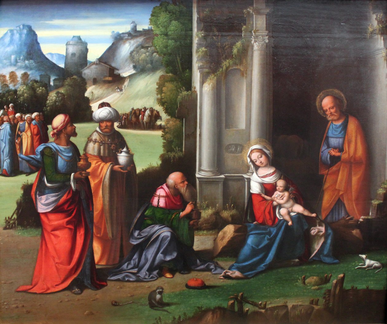 Adorazione dei Magi da Benvenuto Tisi da Garofalo