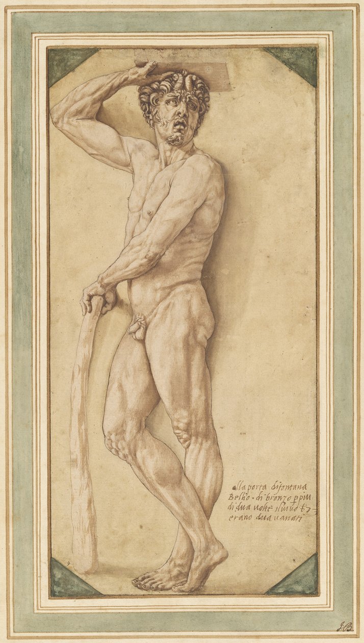 Un satiro da Benvenuto Cellini