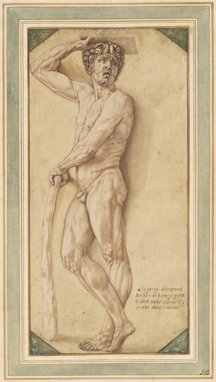 Un satiro da Benvenuto Cellini