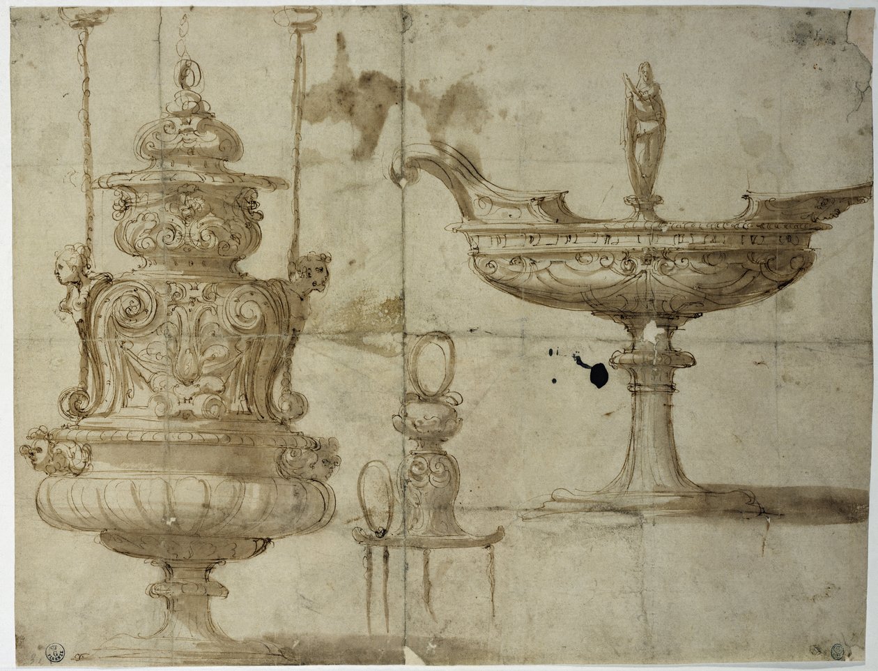 Studio per argenteria da Benvenuto Cellini