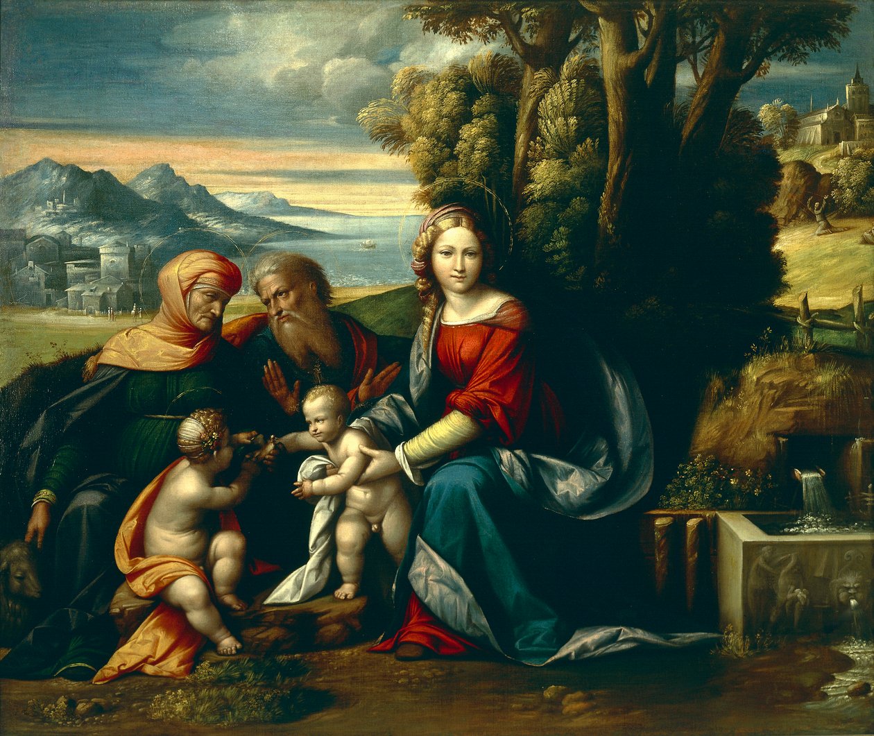 Sacra Conversazione da Benvenuto Tisi da Garofalo