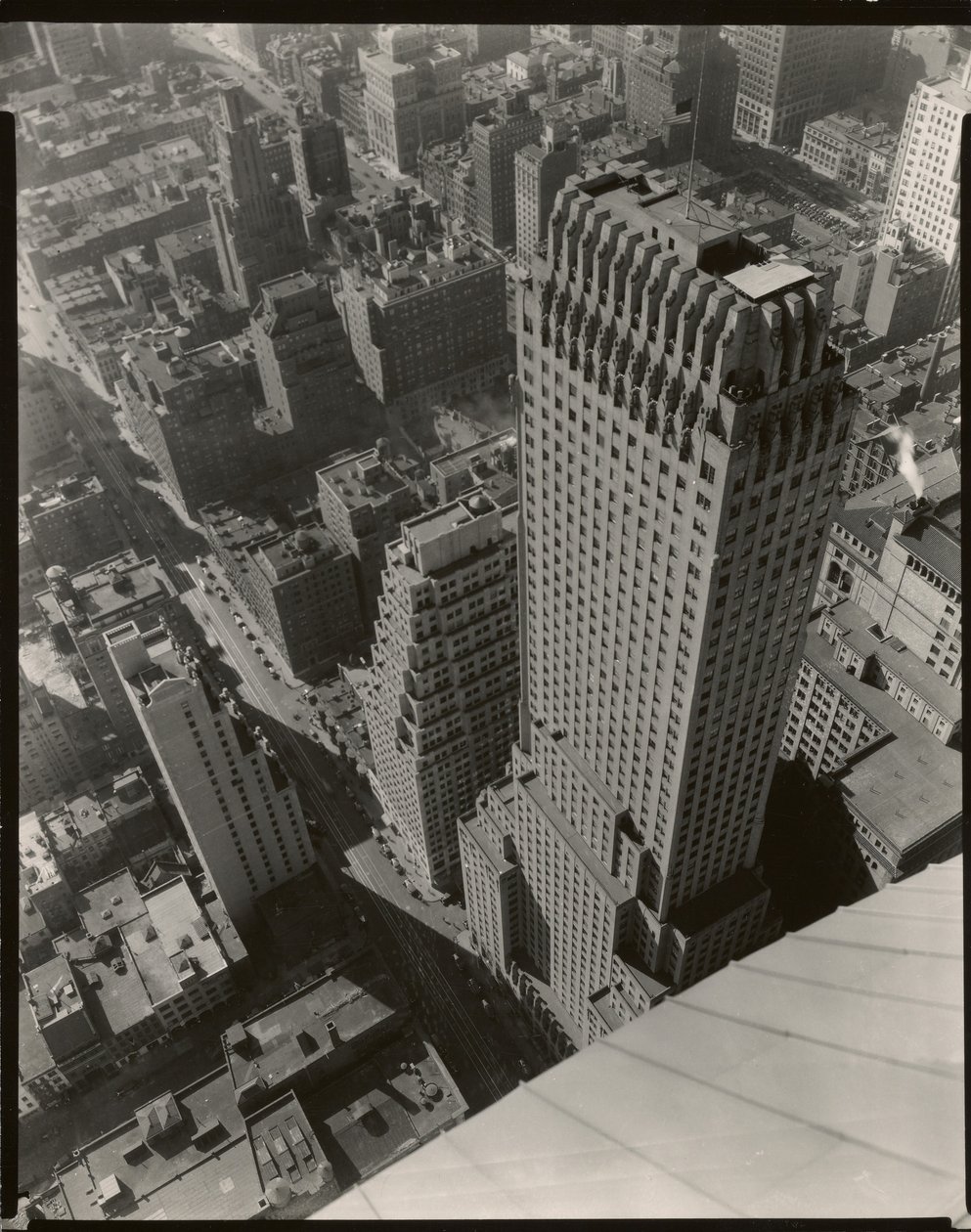 Edificio Chanin, New York da Berenice Abbott