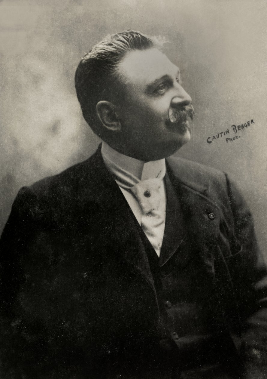 Ritratto del barone francese Henry De La Vaulx ( 1870 da Berger & Cautin