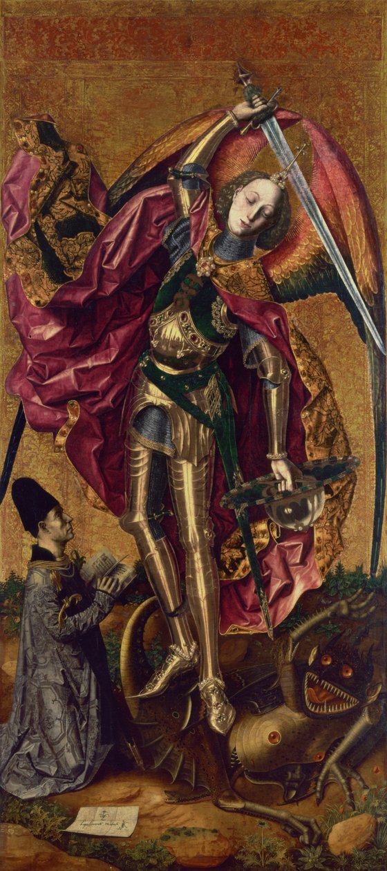 San Michele e il drago da Bartolomé Bermejo
