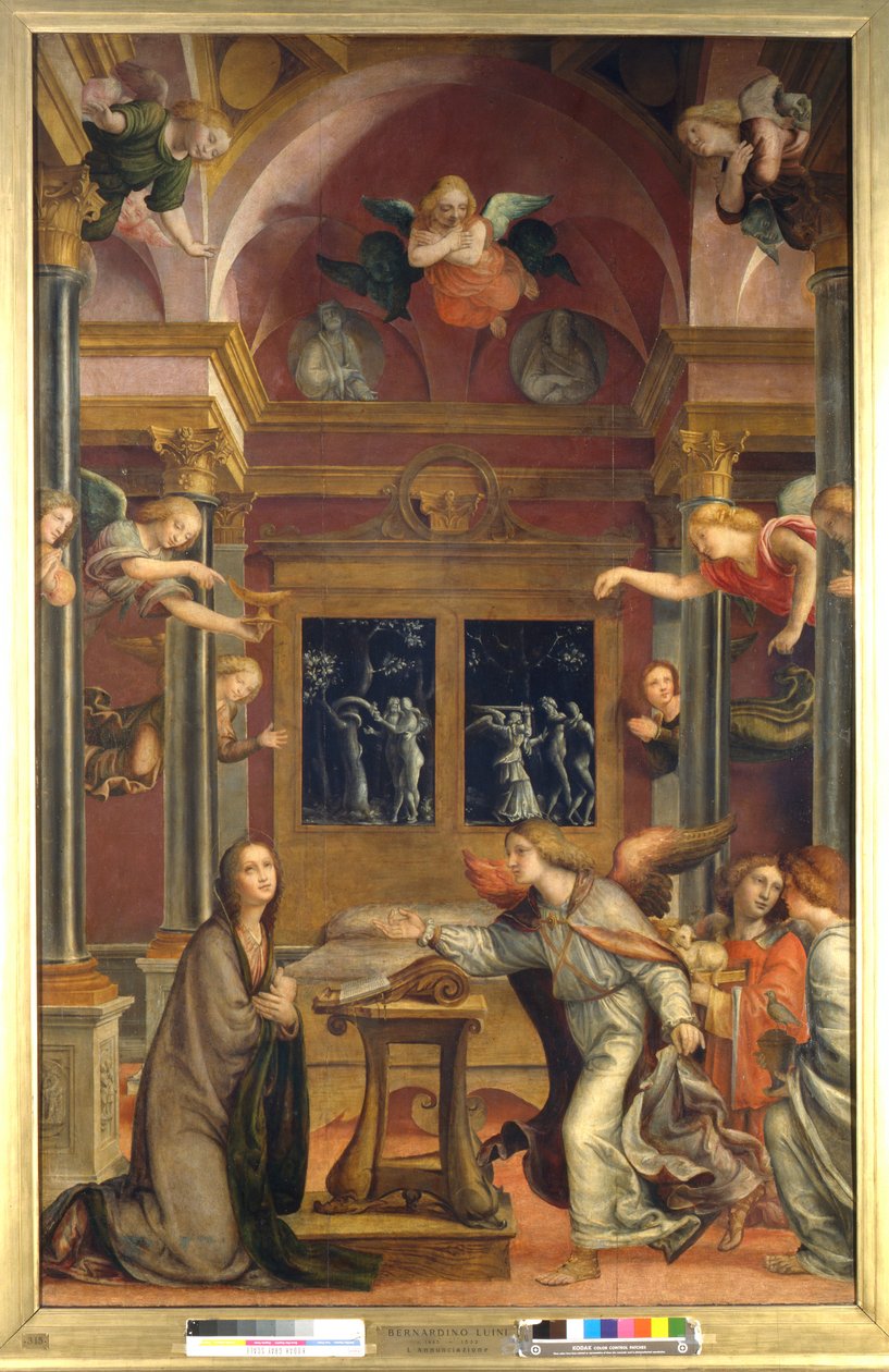 Annunciazione, c.1523 da Bernadino Zenale