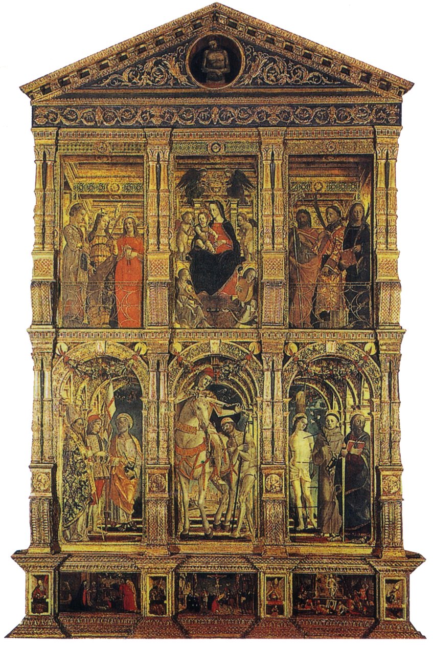 Pala di San Martino da Bernadino Zenale