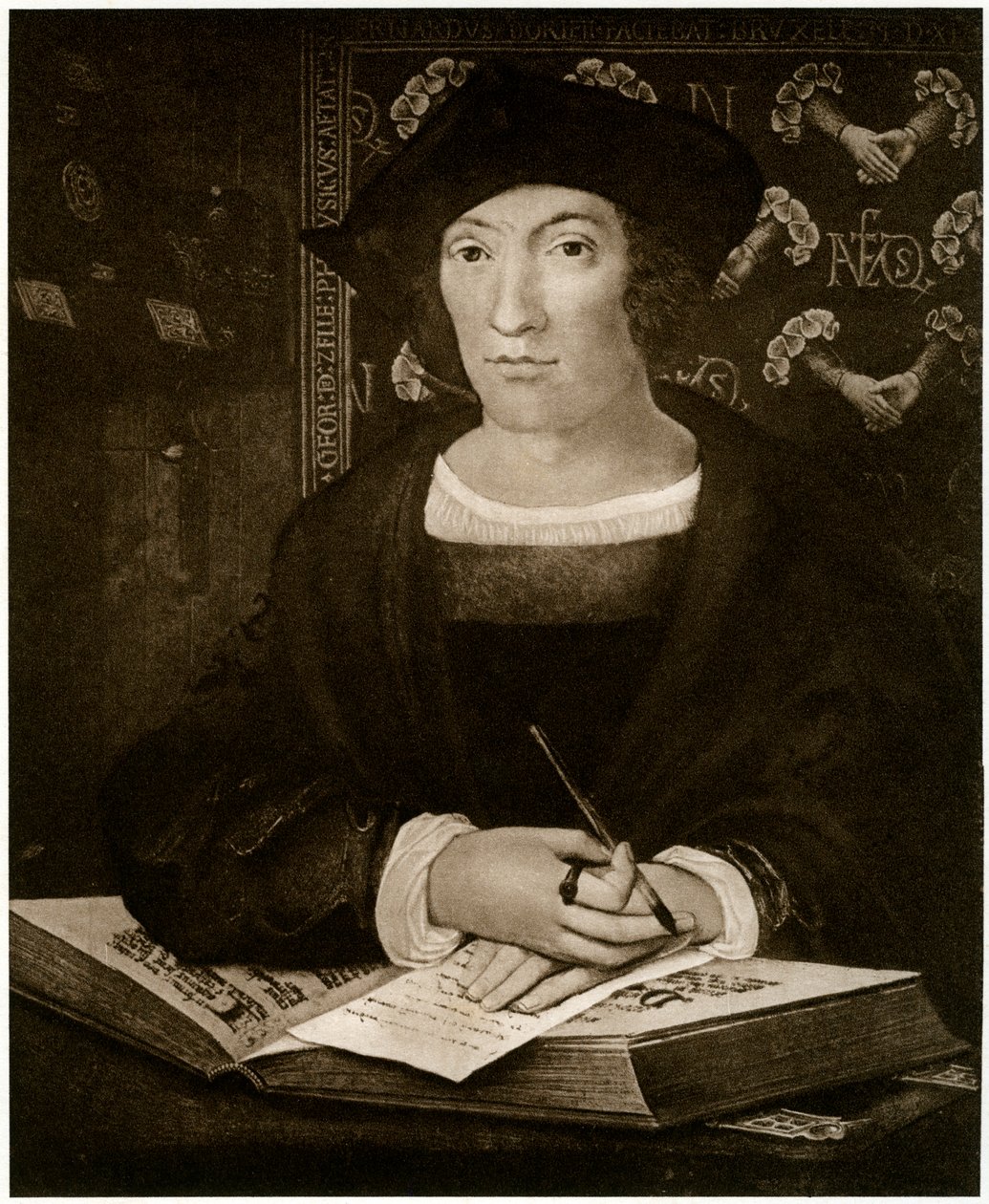 Joris van Zelle, c1519, 1927 da Bernard van Orley