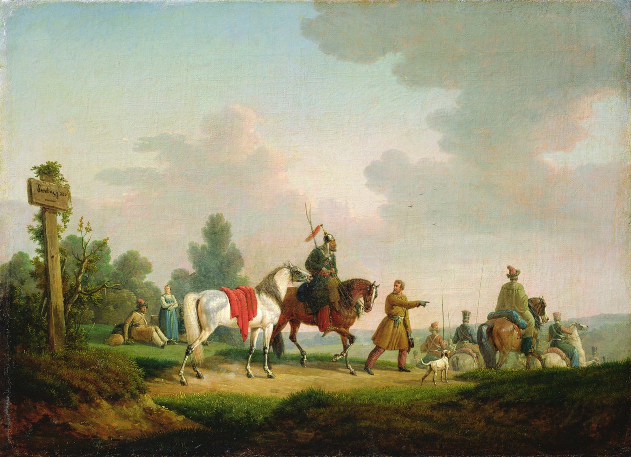 I partigiani nel 1812, 1820 da Bernard Edouard Swebach