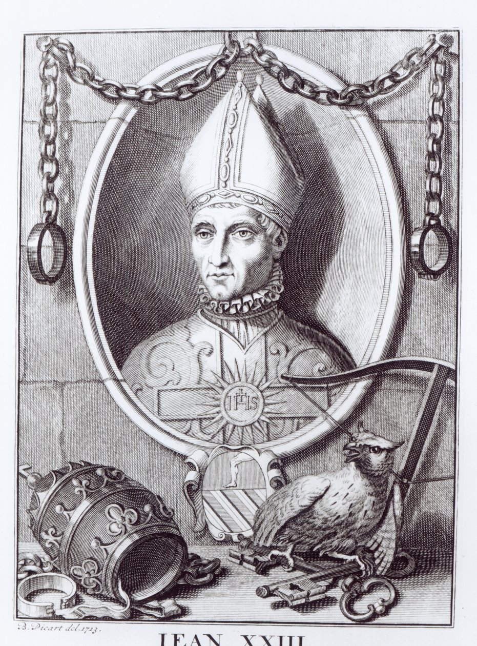 Antipapa Giovanni XXIII, 1713 da Bernard Picart