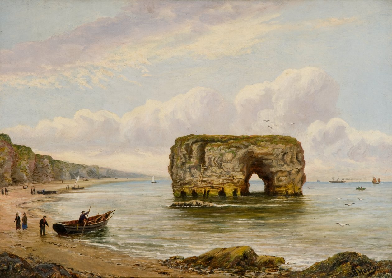 Marsden Rock, c.1880-1900 da Bernard Benedict Hemy