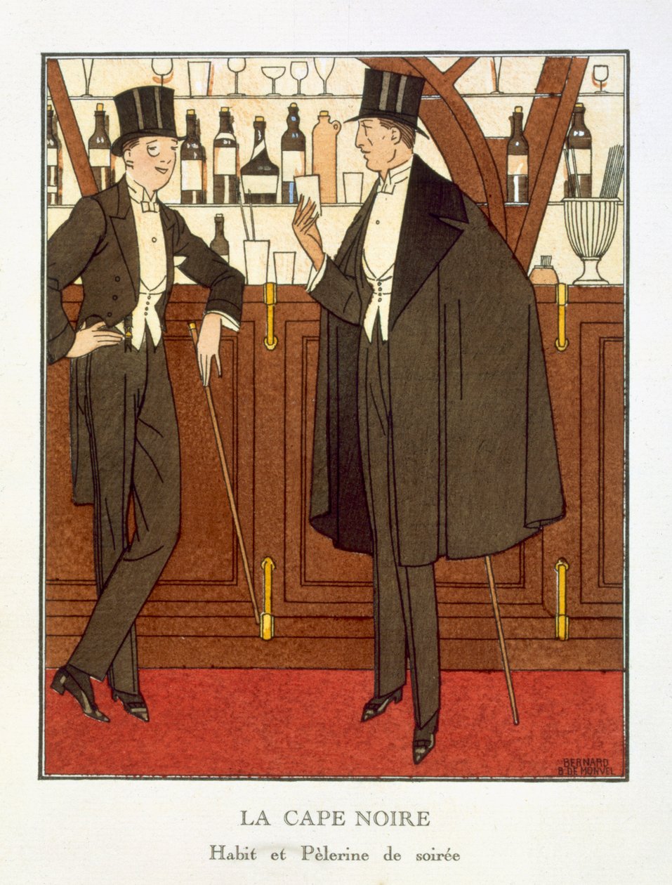 "La cappa nera" da Bernard Boutet de Monvel