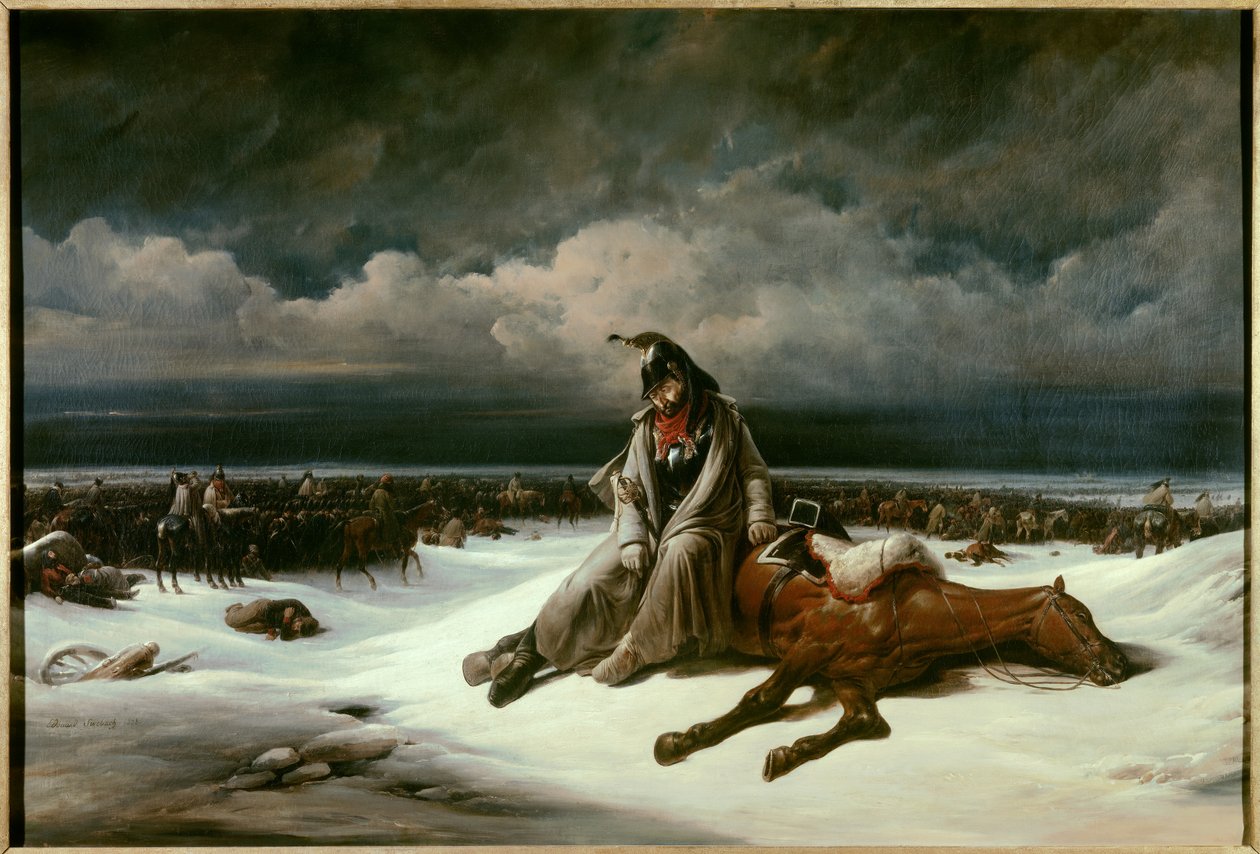 Ritiro dalla Russia (1812) da Bernard Edouard Swebach