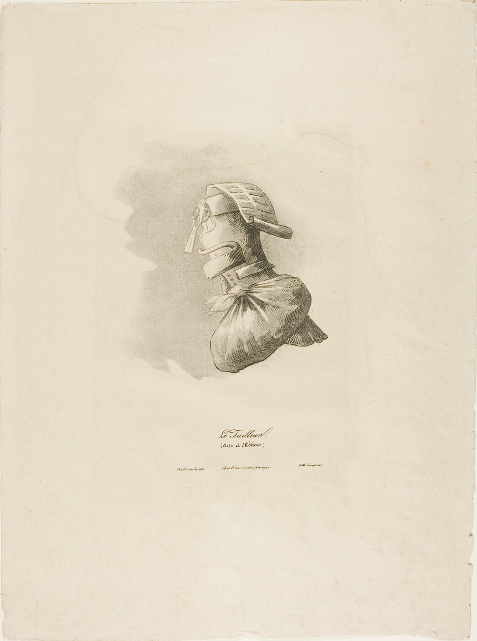 Il sarto, da Arti e mestieri da Bernard Gaillot