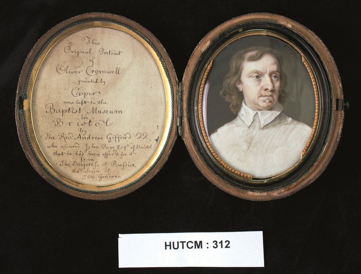 Oliver Cromwell da Bernard III Lens