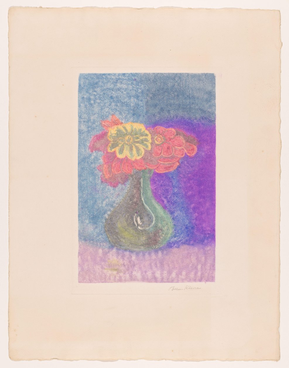 Vaso di fiori da Bernard Klene (signed by artist)