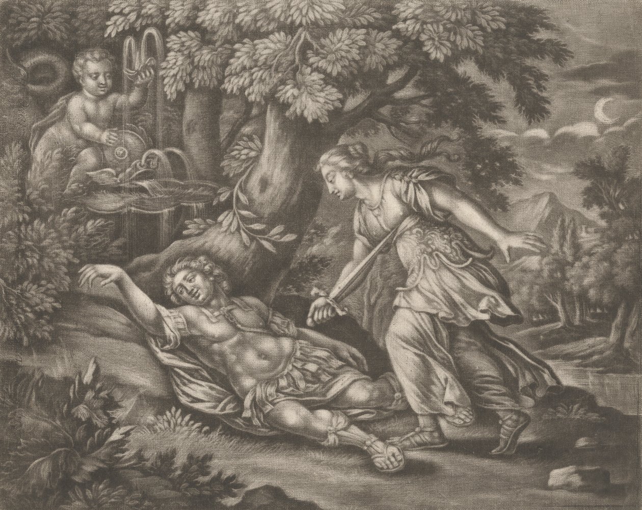 Scena mitologica da Bernard Lens