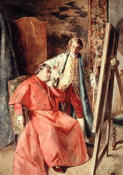Pittore e prelato da Bernard Louis Borione