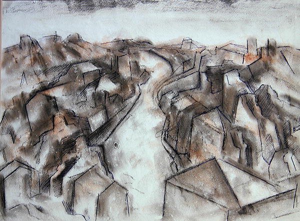 Una strada tranquilla da Bernard Meninsky