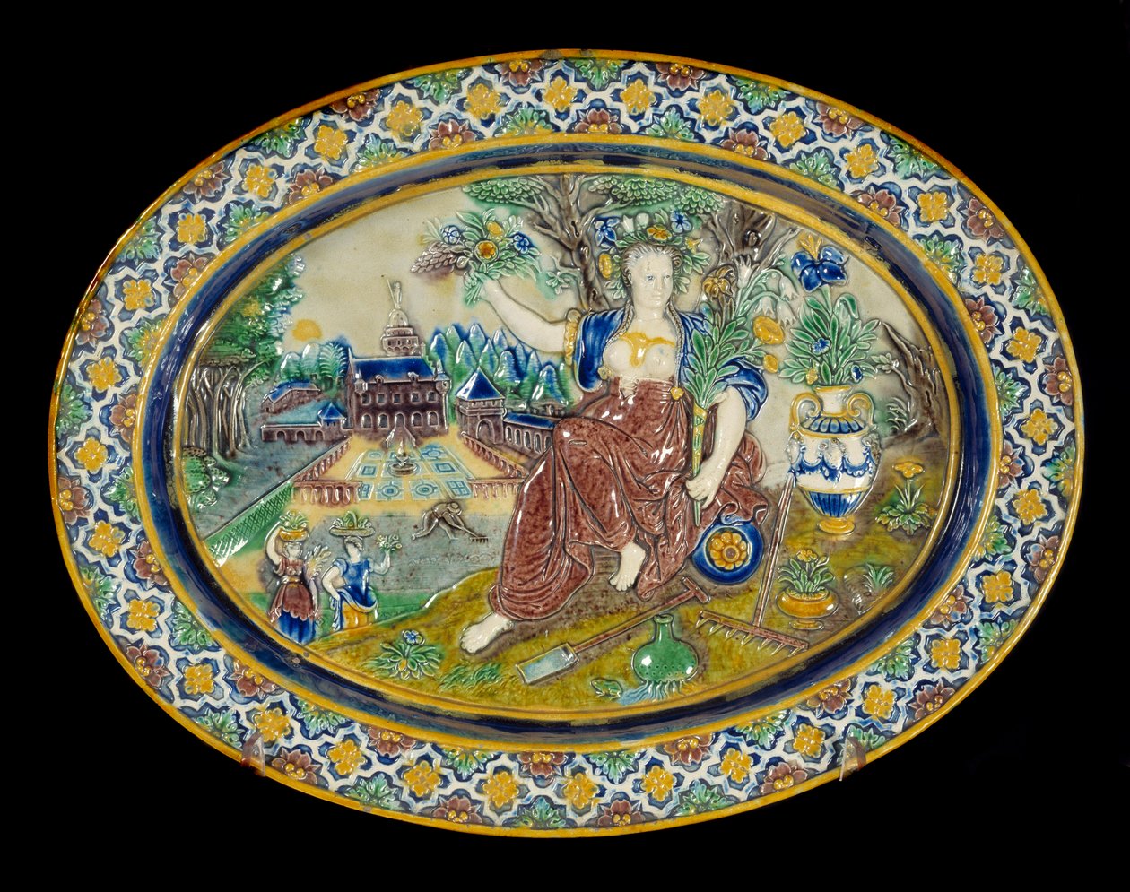 La bella giardiniera da Bernard Palissy