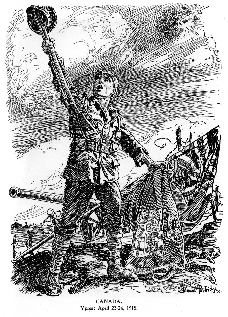 Canada, Ypres da Bernard Partridge