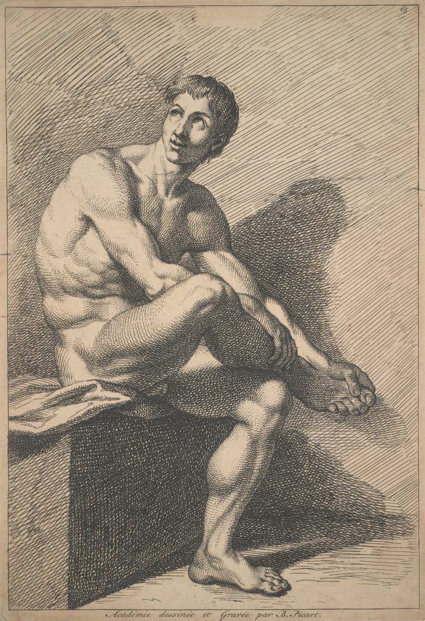 Accademia disegnata e incisa da B. Picart da Bernard Picart