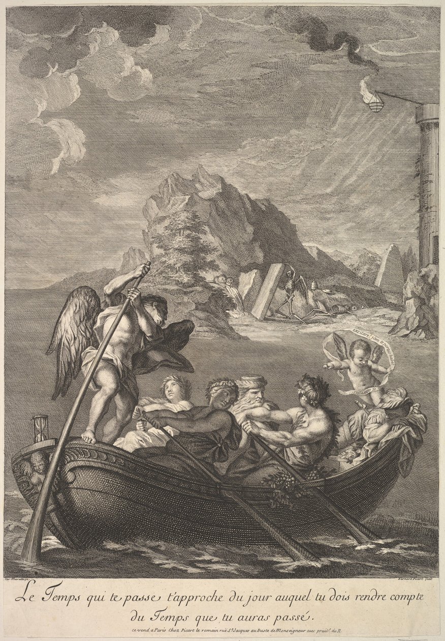 Allegoria del Tempo, 1690-1733 da Bernard Picart