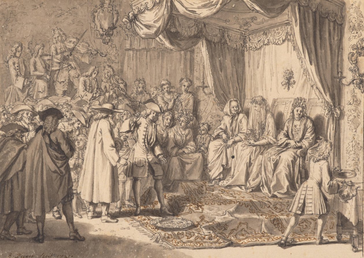 Matrimonio presso gli ebrei portoghesi da Bernard Picart