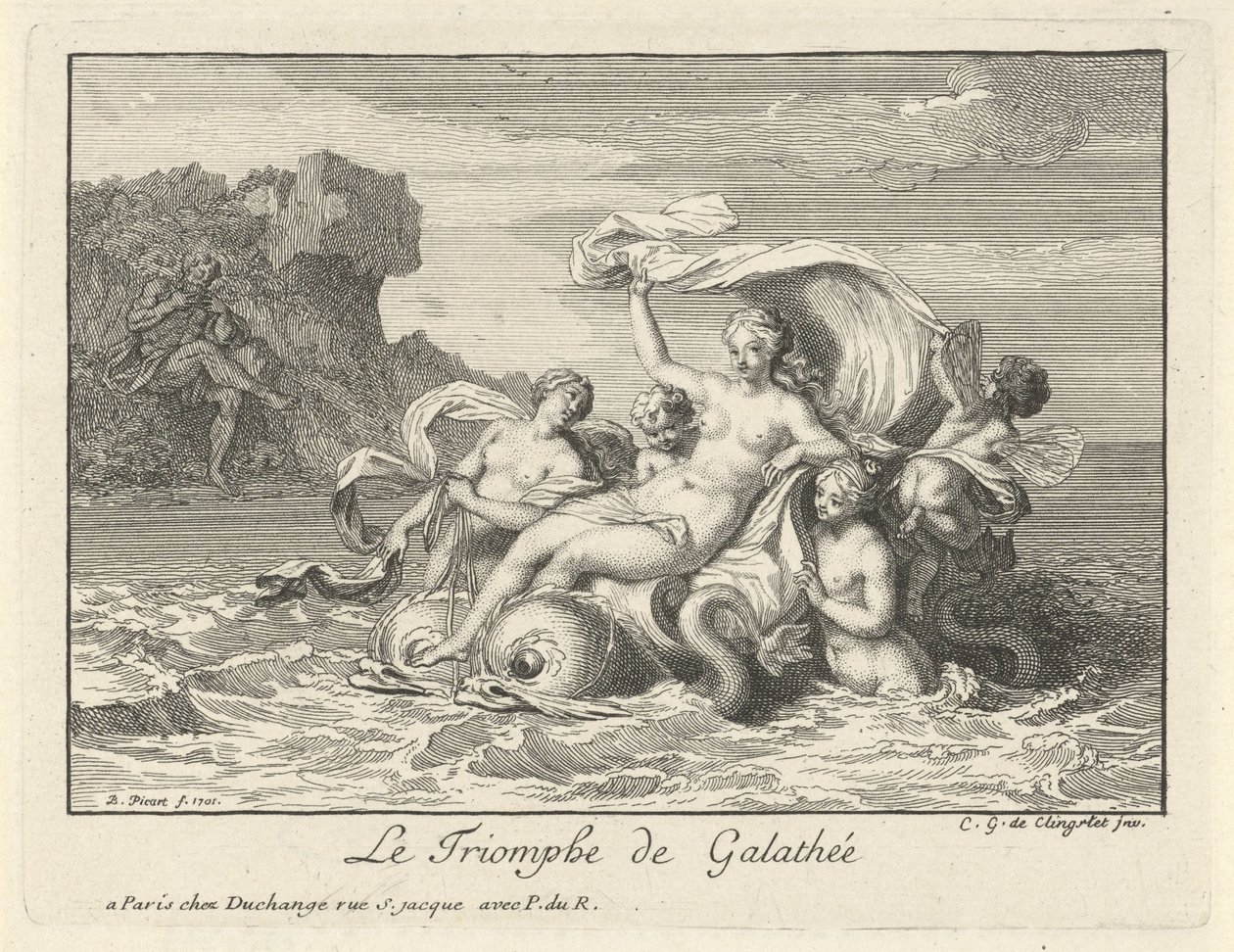 Trionfo di Galatea da Bernard Picart