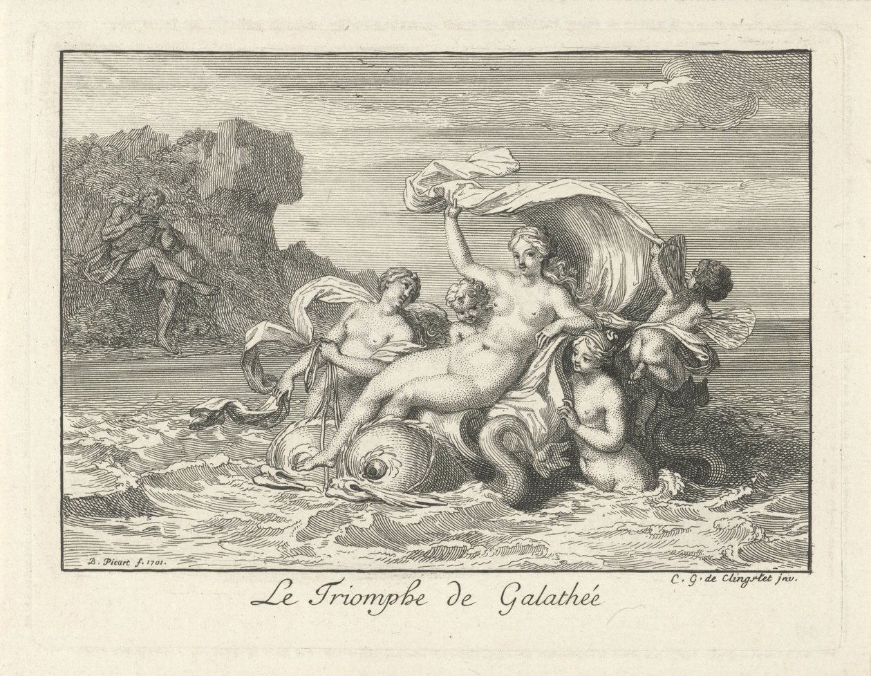 Trionfo di Galatea da Bernard Picart