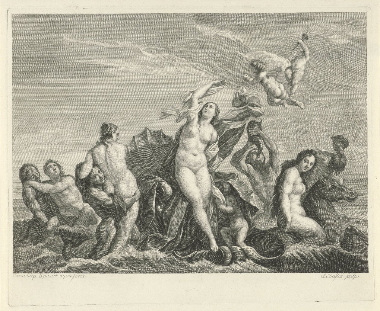 Trionfo di Galatea da Bernard Picart