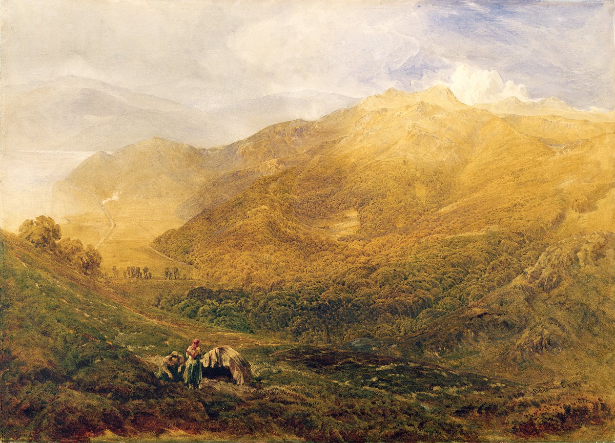 Arthog, vicino a Barmouth da Bernard Walter Evans