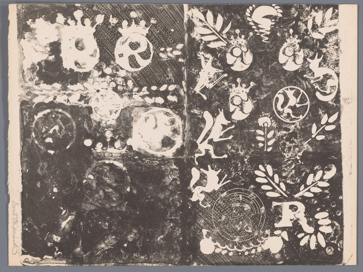 Varie decorazioni da Reinaert de Vos da Bernard Willem Wierink