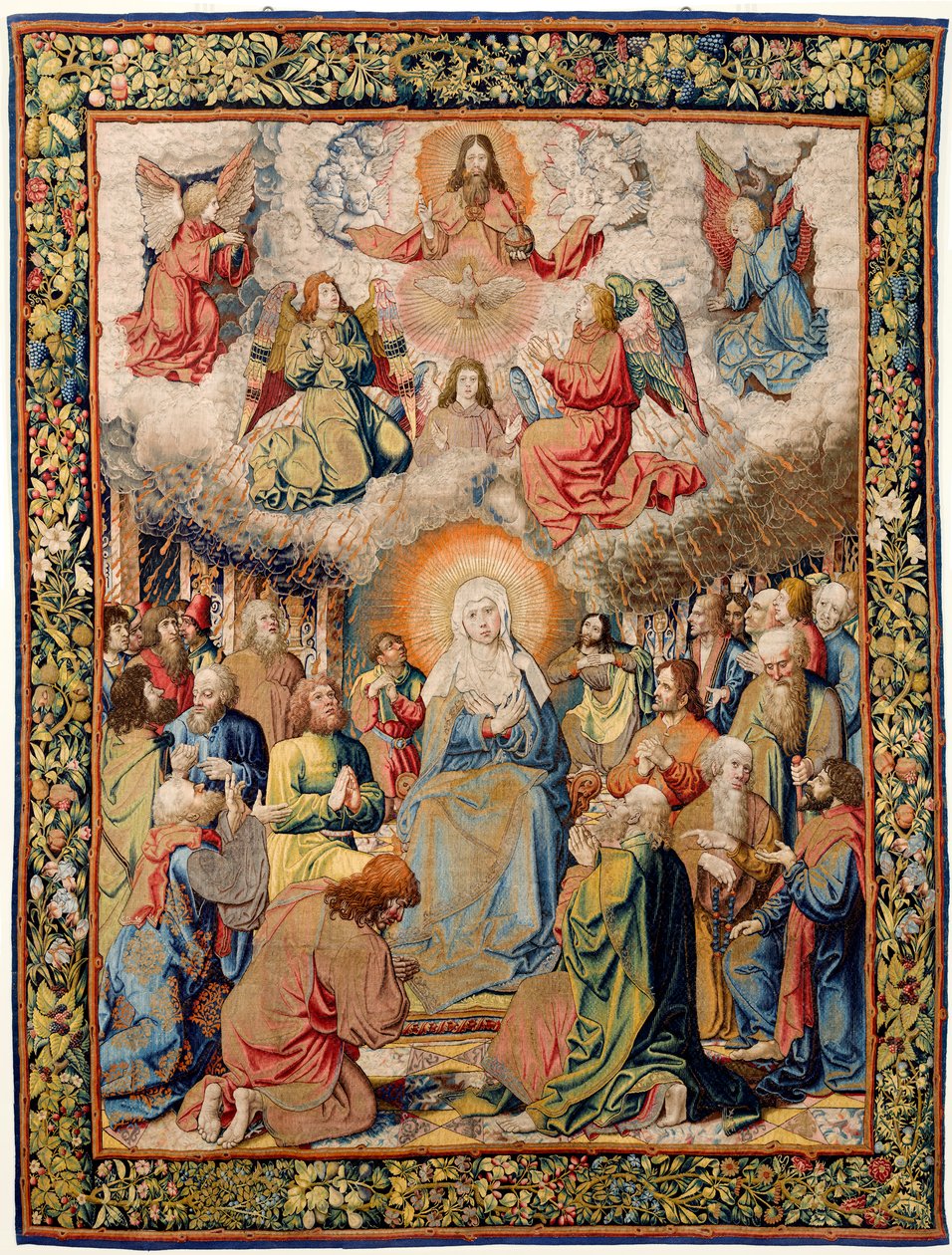 Arazzo fiammingo. Passione di Gesù. Patrimonio Nazionale inv 10005817. da Bernard van (after) Orley