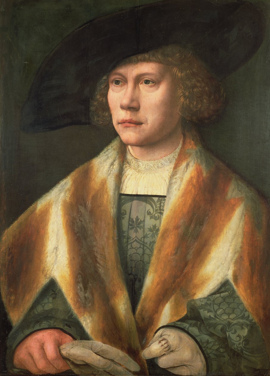 Ritratto di un giovane uomo, possibilmente un autoritratto da Bernard van Orley