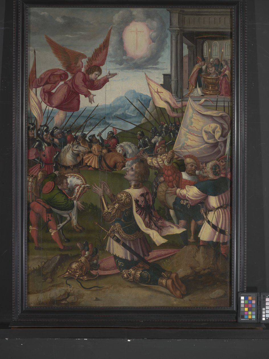 La conversione di Costantino da Bernard van Orley
