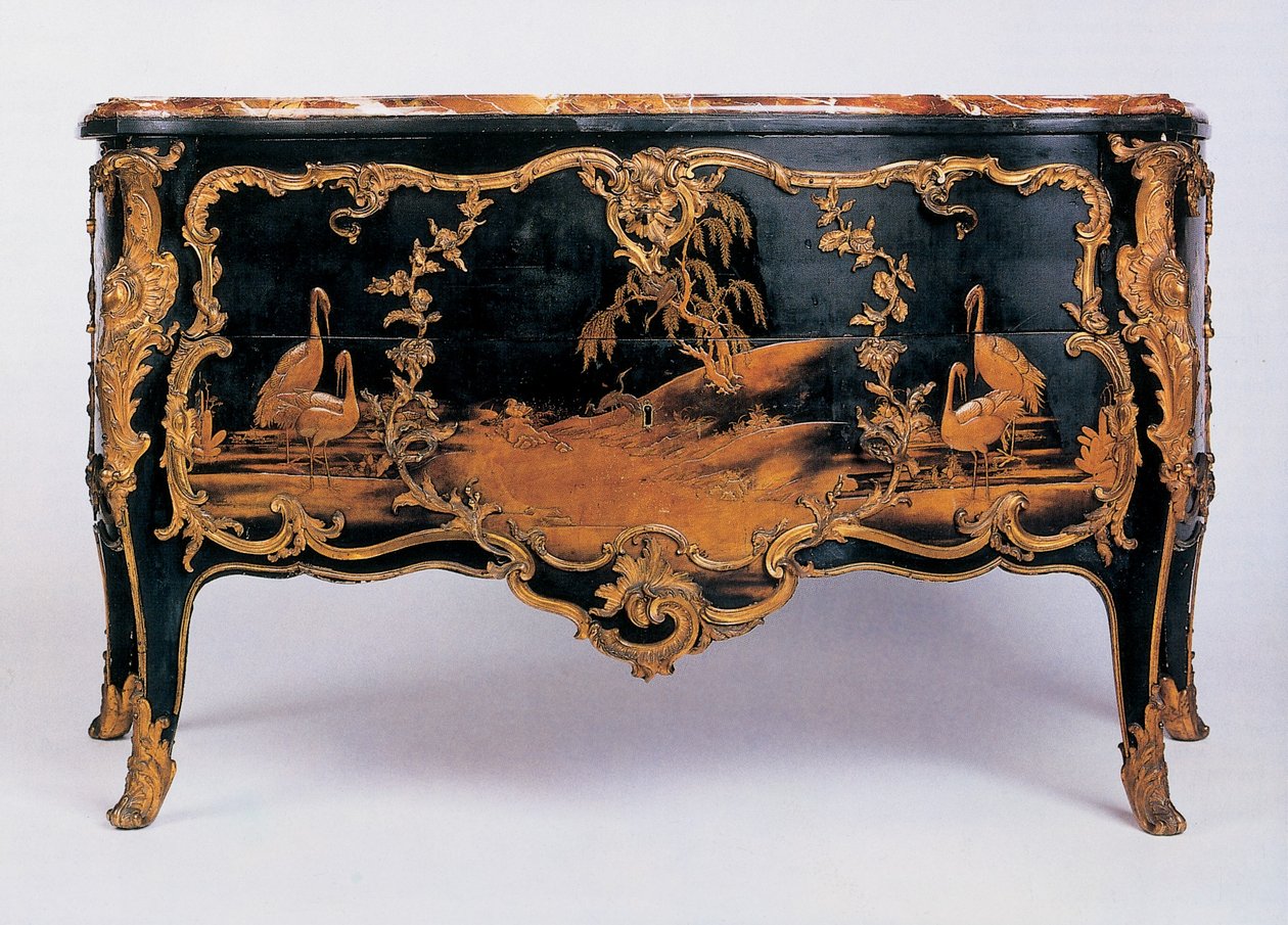 Comò, c.1745 da Bernard van Risenburgh II