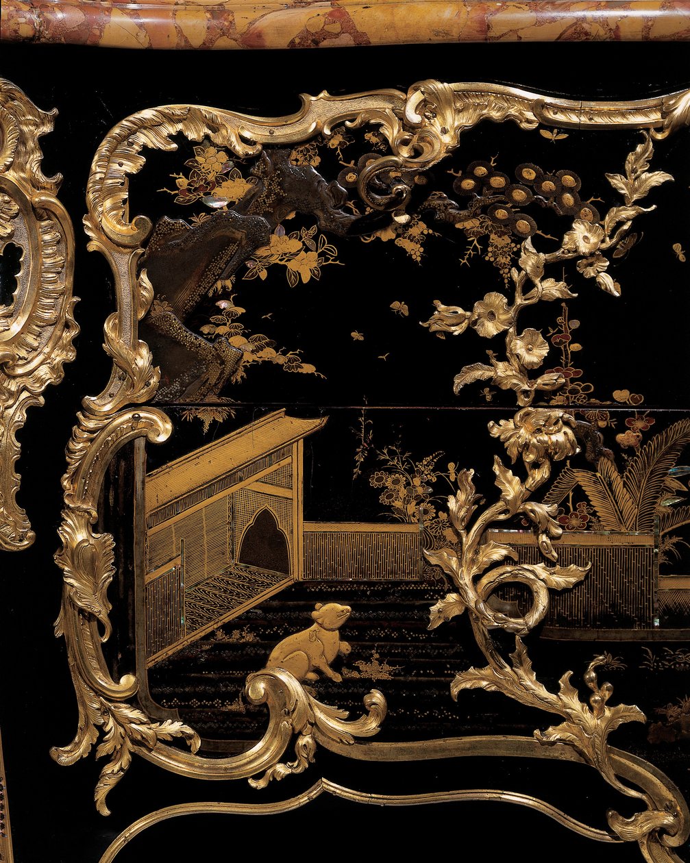 Comò, c.1745 da Bernard van Risenburgh II