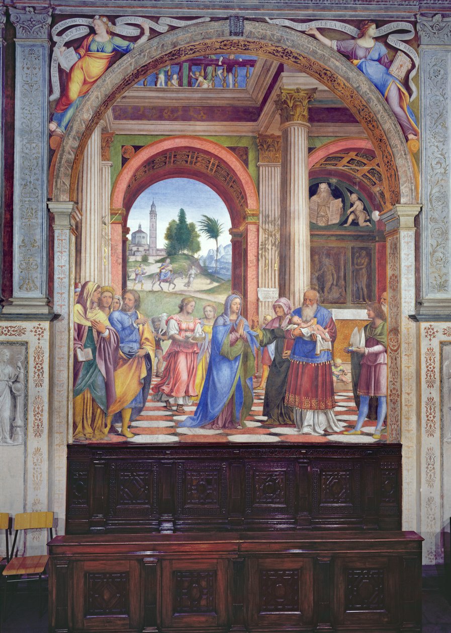 Presentazione al Tempio, 1525 da Bernardino Luini