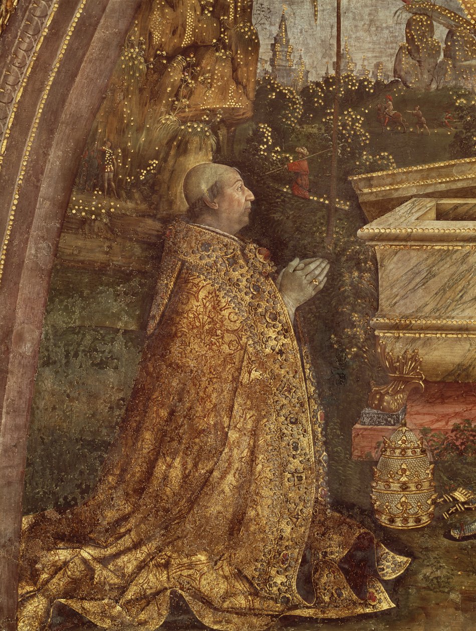 Papa Alessandro VI, 1492 da Bernardino di Betto Pinturicchio