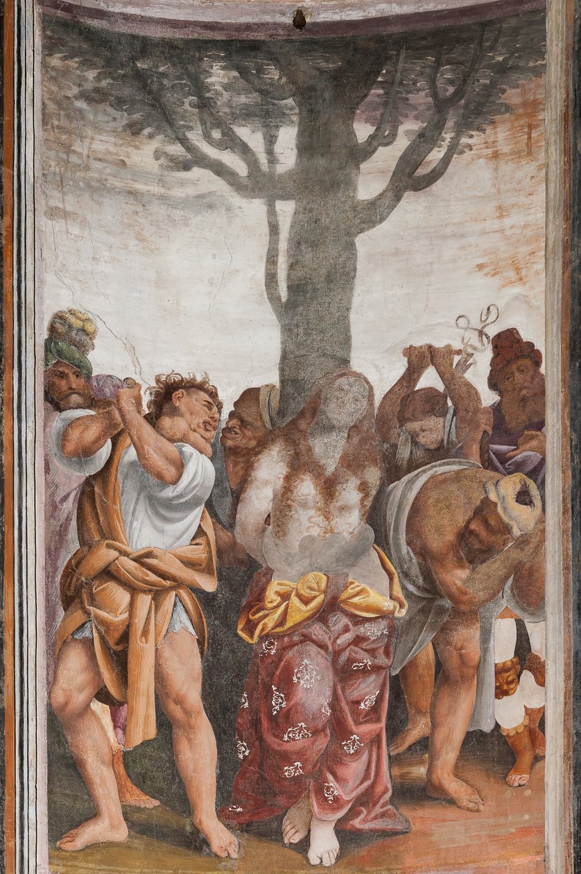 (dettaglio) Il martirio di Santa Caterina da Bernardino Lanino