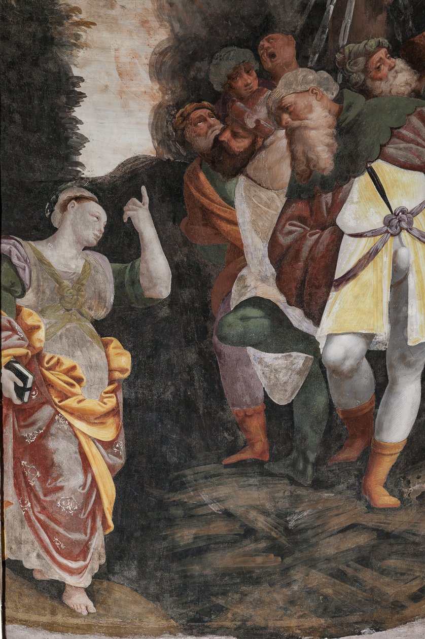 Martirio di Santa Caterina (dettaglio) da Bernardino Lanino