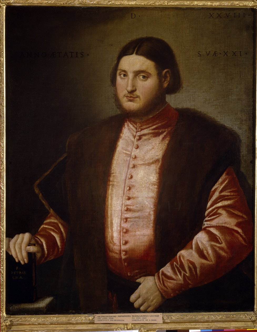 Ritratto di un uomo da Bernardino Licinio