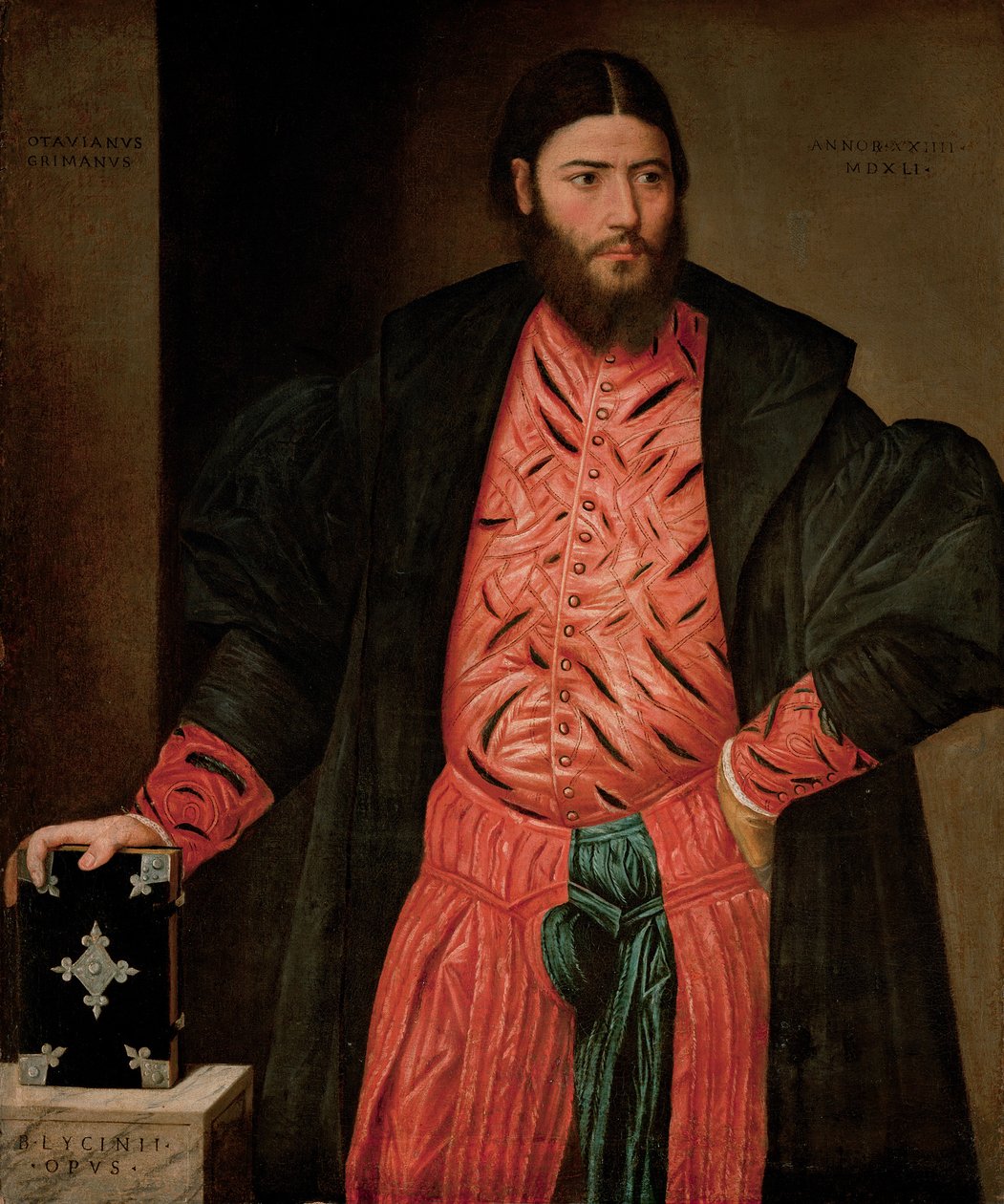 Ritratto di Ottaviano Grimani, procuratore di San Marco da Bernardino Licinio