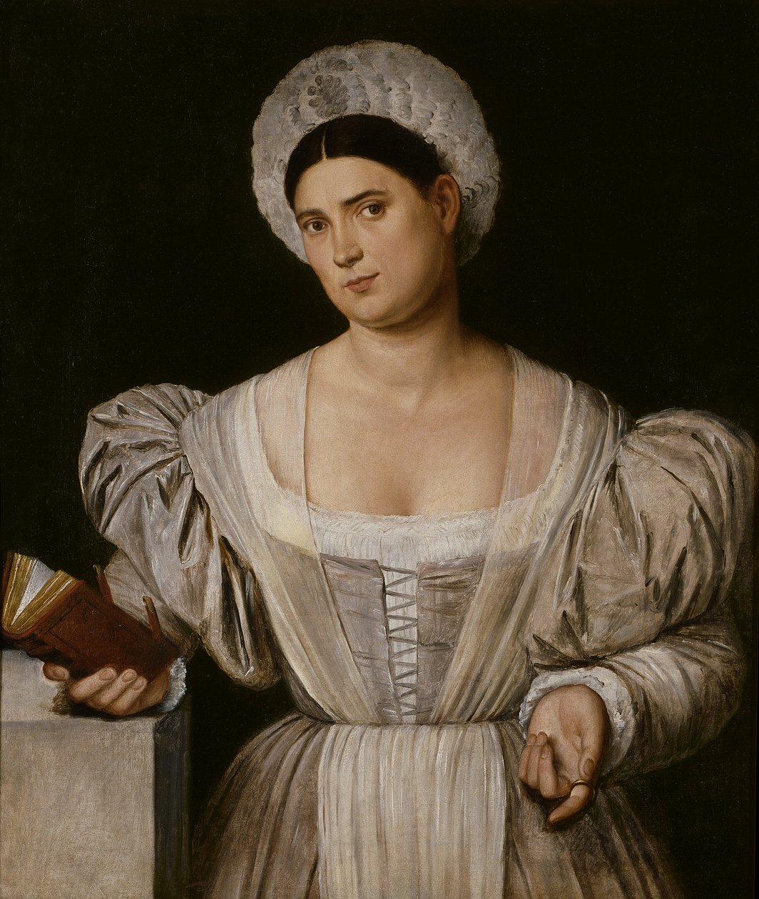 Ritratto di donna (Agnese, cognata del pittore) da Bernardino Licinio