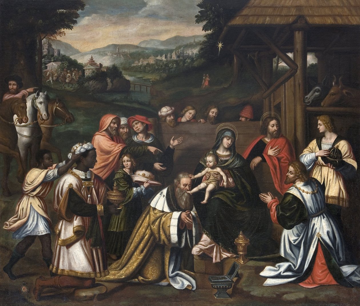 Adorazione dei Magi (dipinto) da Bernardino Luini