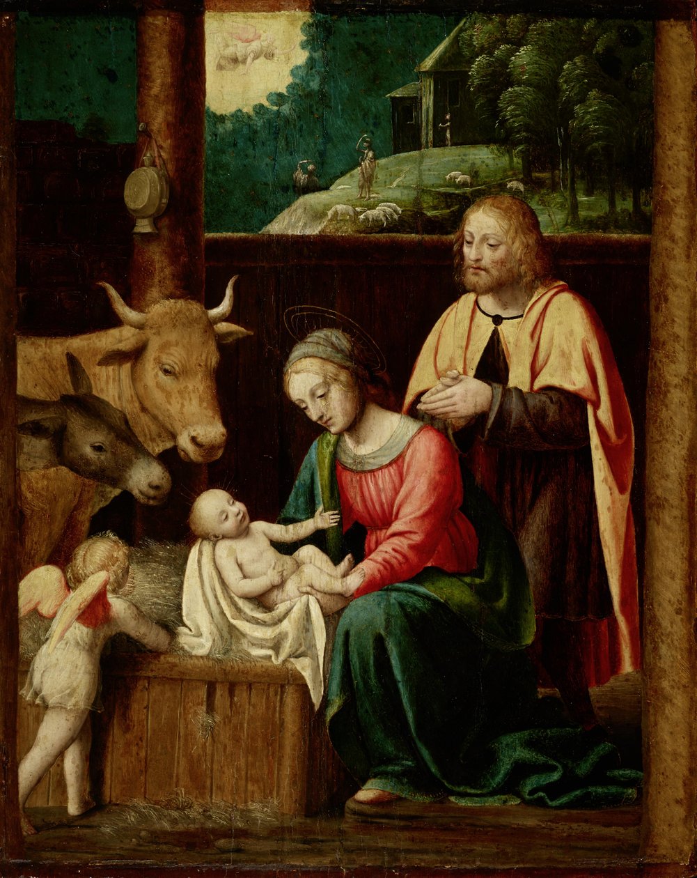La nascita di Cristo da Bernardino Luini